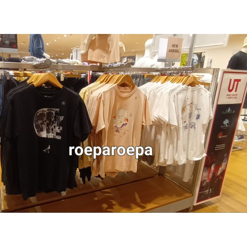 SALE ❗️UT Final Fantasy XVI Kaos Uniqlo T-shirt lengan pendek jastip Uniqlo