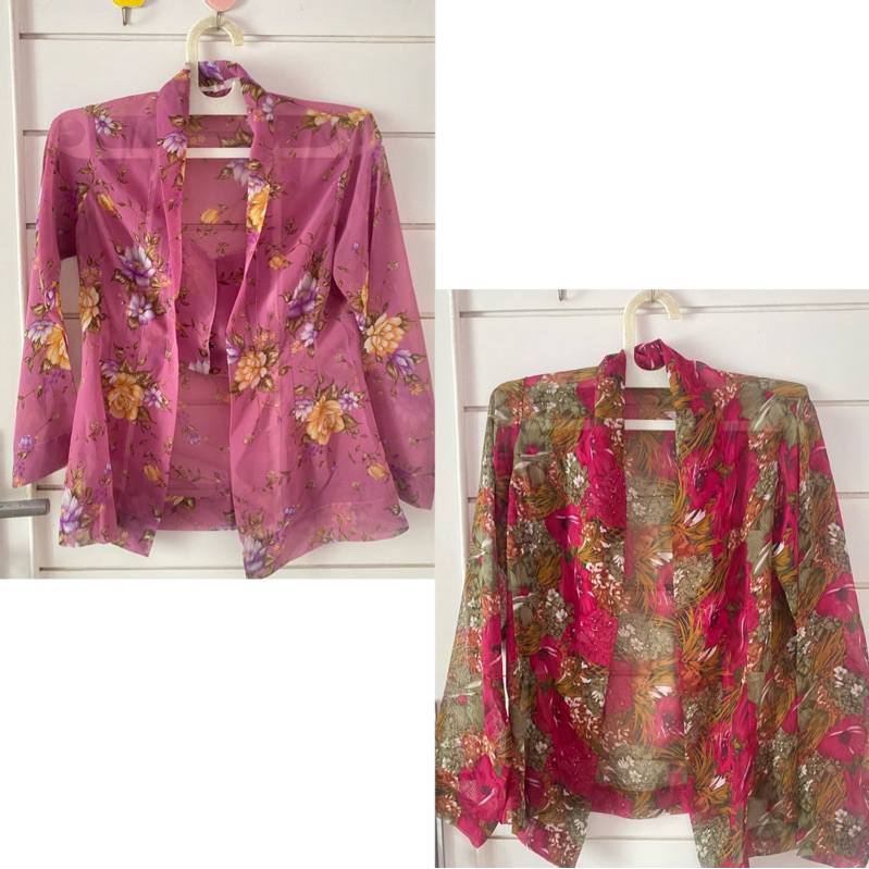 kebaya lawas/ vintage/ nenek kutu baru coquette pink
