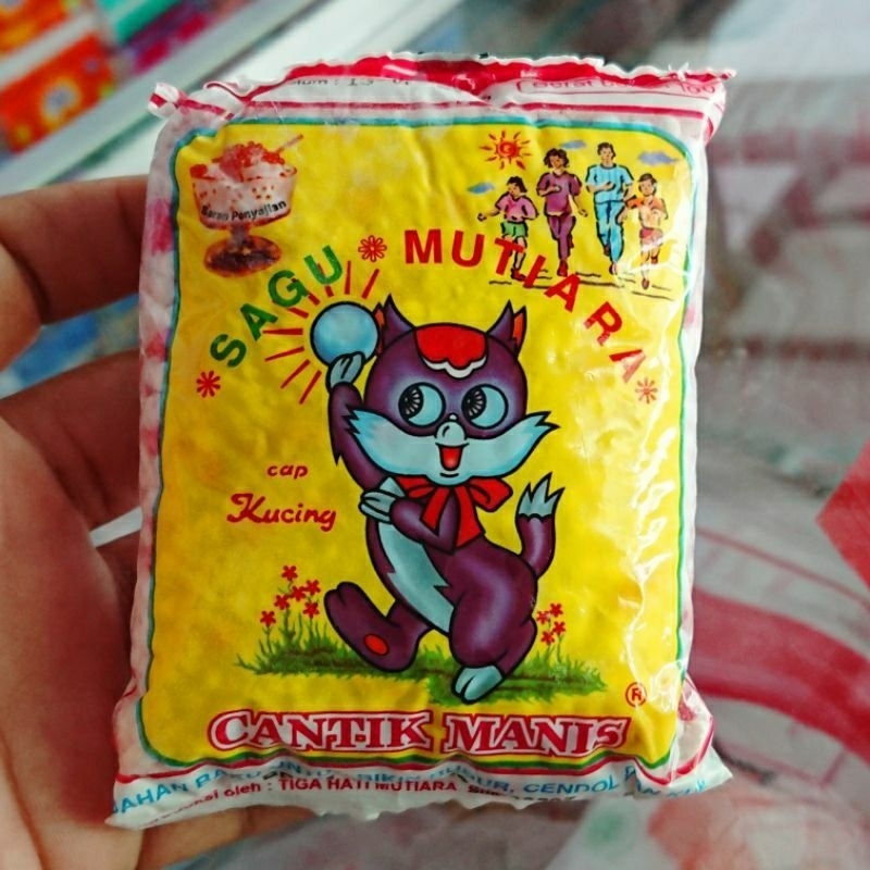 

SAGU MUTIARA CAP KUCING CANTIK MANIS NETTO 100 GR