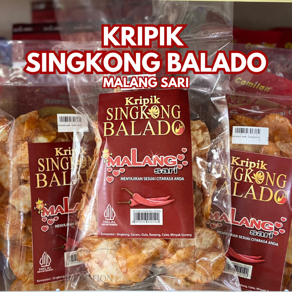 

MALANG SARI KRIPIK SINGKONG BALADO