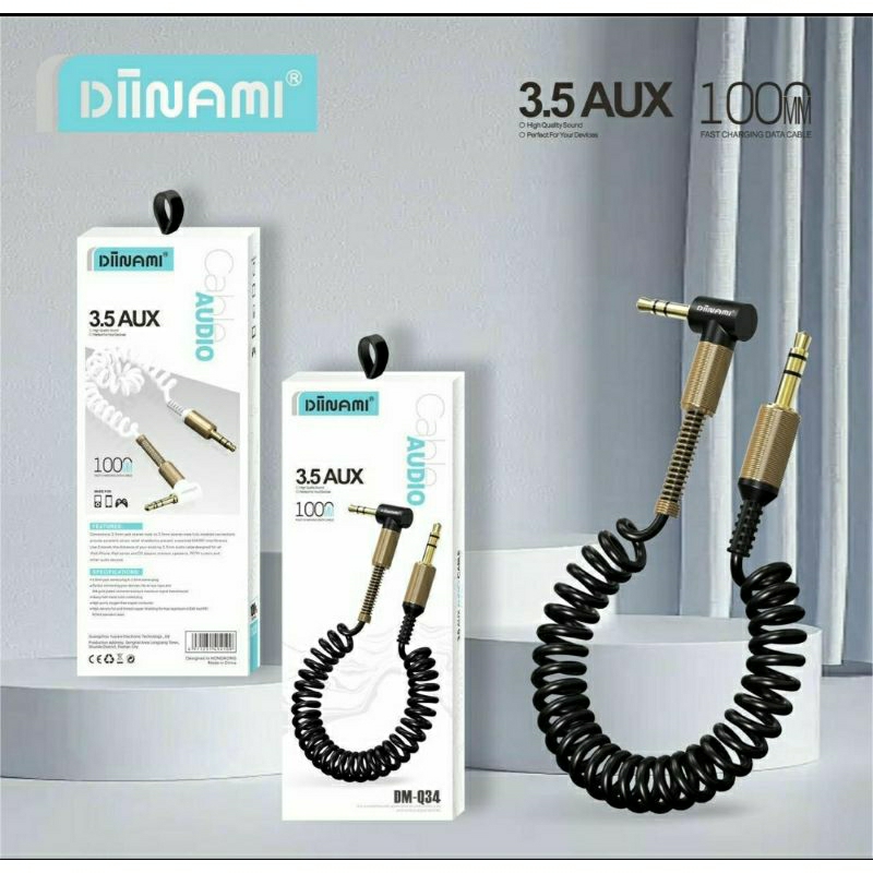 KABEL AUDIO DIINAMI JACK AUX 3.5