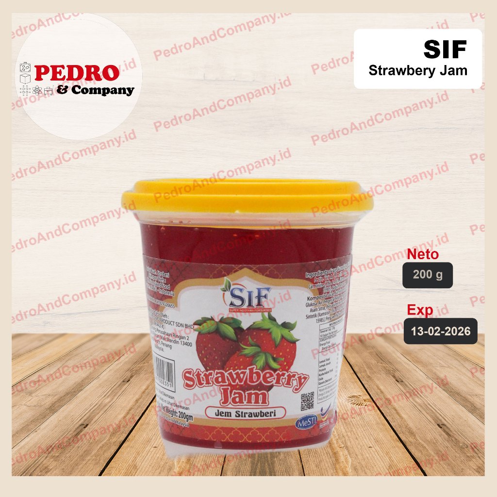 

SIF STRAWBERRY Jam 200 gram selai stoberi