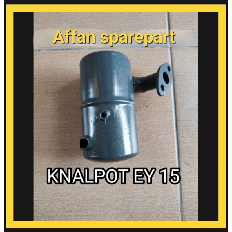knalpot mesin diesel EY 15 untuk mesin Robin 3½pk