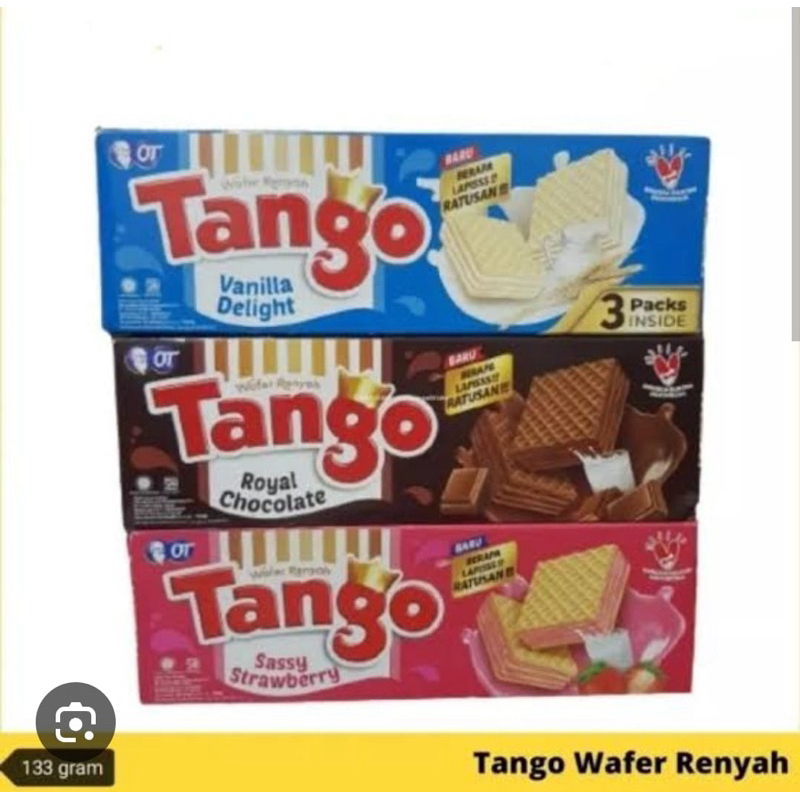 

Tango Wafer box 133gram aneka rasa