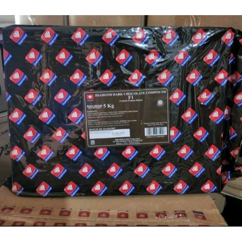 

Coklat Compoun f1 Dark Diamond 5kgi khusus instan/samday