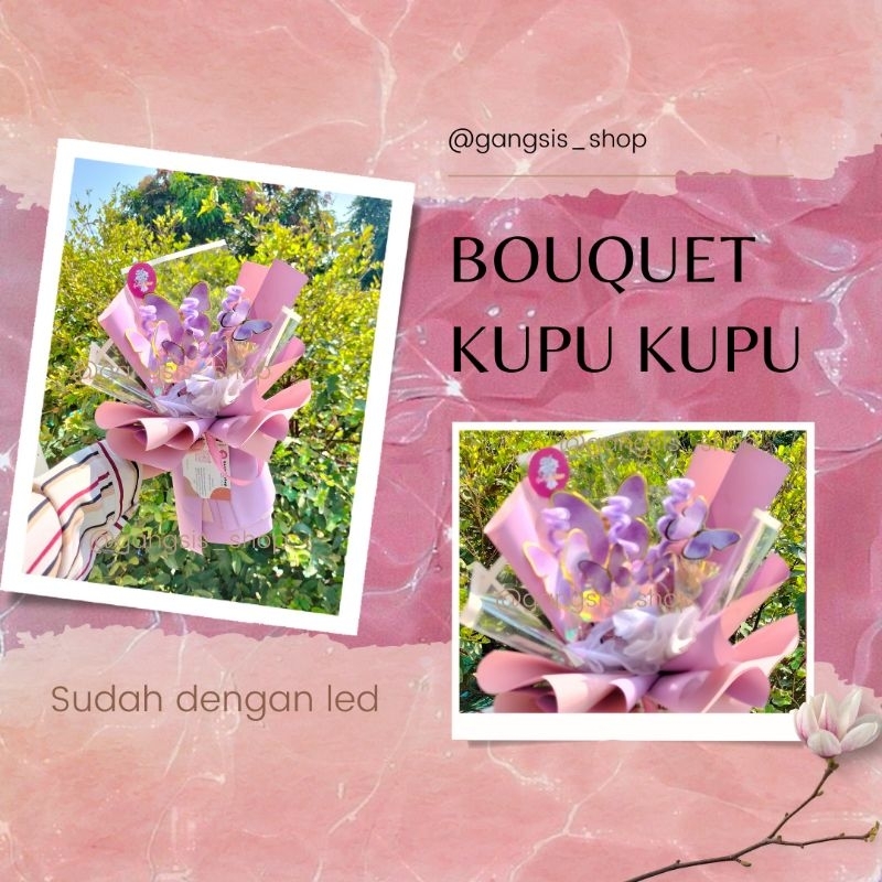 

Buket Kupu-kupu|Buket Ulang Tahun| Buket Anniversary| Buket Wisuda|Buket Murah