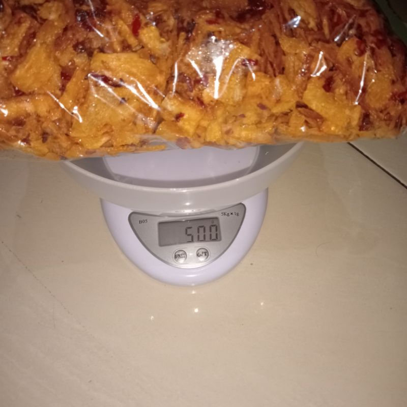 

kripik singkong ORI dan balado bubuk 1 kg