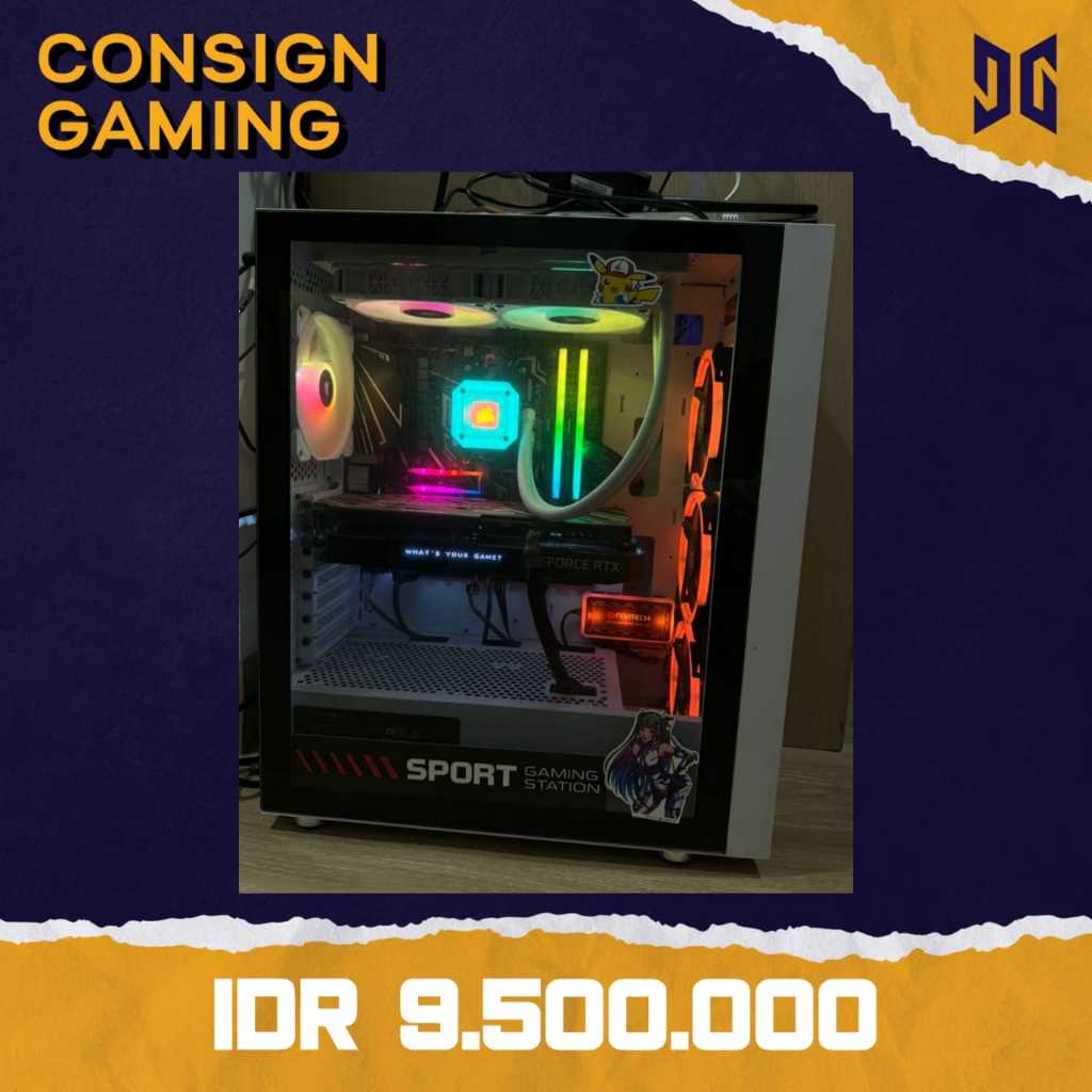 PC GAMING RYZEN 5 5600X + RTX 3060 12GB ( CODE : DK714 )
