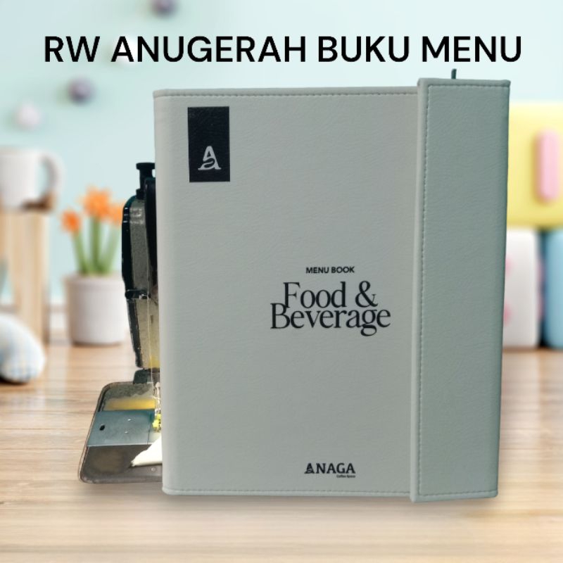 

buku cover menu model magnet