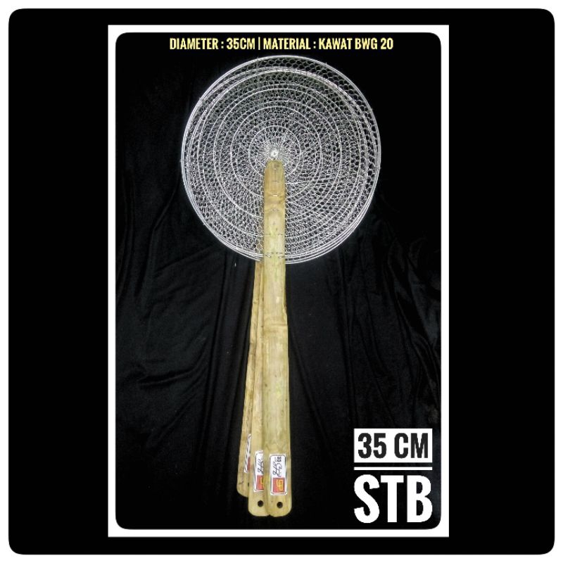 Serok 35cm STB || serok tebal, serok kuat, serok kokoh, serok gorengan, serok mie, serok besar, sero