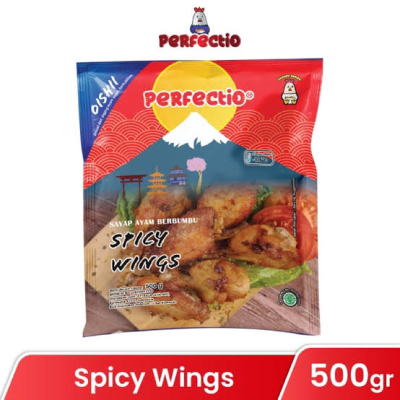 

Perfectio spicy Wings 500 gr