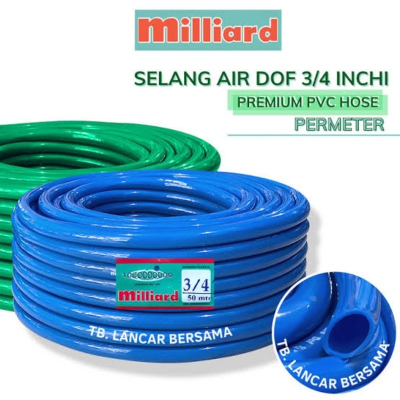 SELANG AIR 3/4 SUPERFLEX MILLIARD SUPER TEBAL