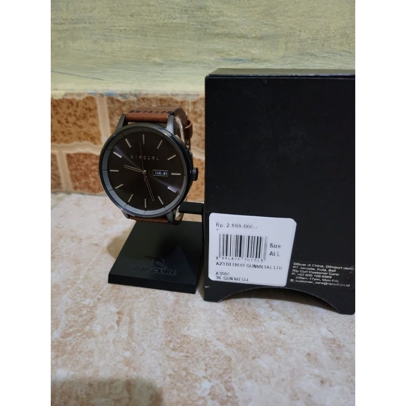 jam Detroit gunmetal leather Ripcurl original