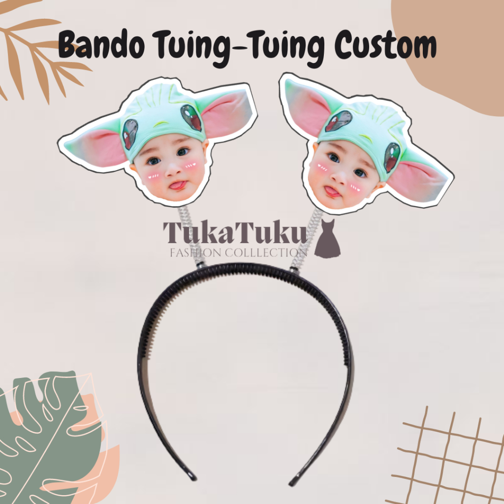 ((5 TUING / PER))  Ready Custom Bando Tuing Tuing / Bando Per Merchandise Headband KPOP  Konser / Ba