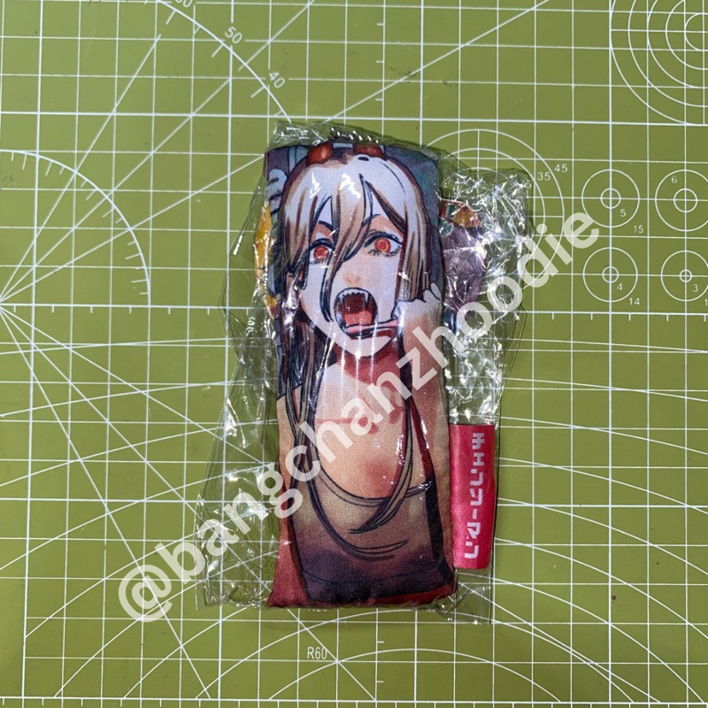 GANCI GANTUNGAN KUNCI KEYCHAIN POWER CHAINSAW MAN PILLOW GACHA JEPANG