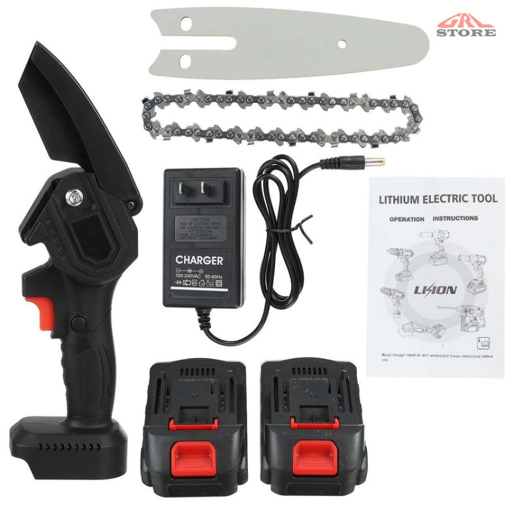 Gergaji Tangan Elektrik 6 Inch Hand Chainsaw Gergaji Rantai Listrik