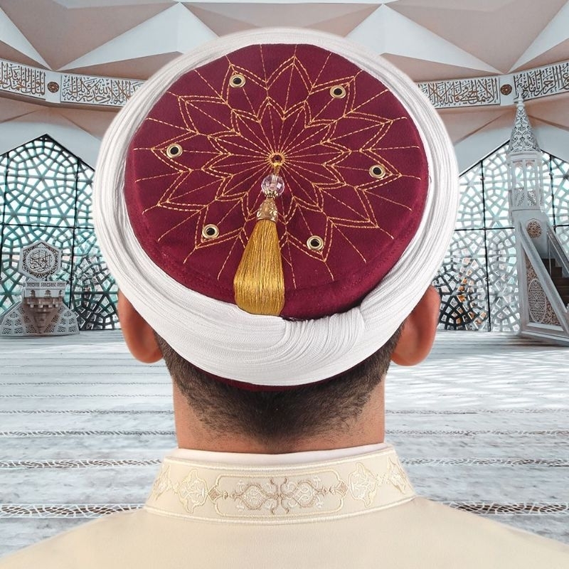 Peci Imamah Turki Balibey / Peci Imam Ottoman