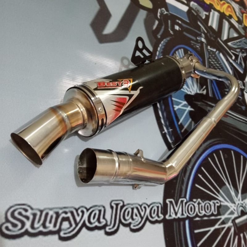 KNALPOT SAMLONG BEST3:Vario(110 karbu,110 cbs/tecno,110 fi/led,125 old,bohlam,kzr,125 led/new,150 ol