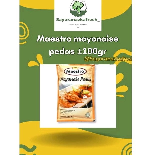 

mayonaise pedas [±100gram]