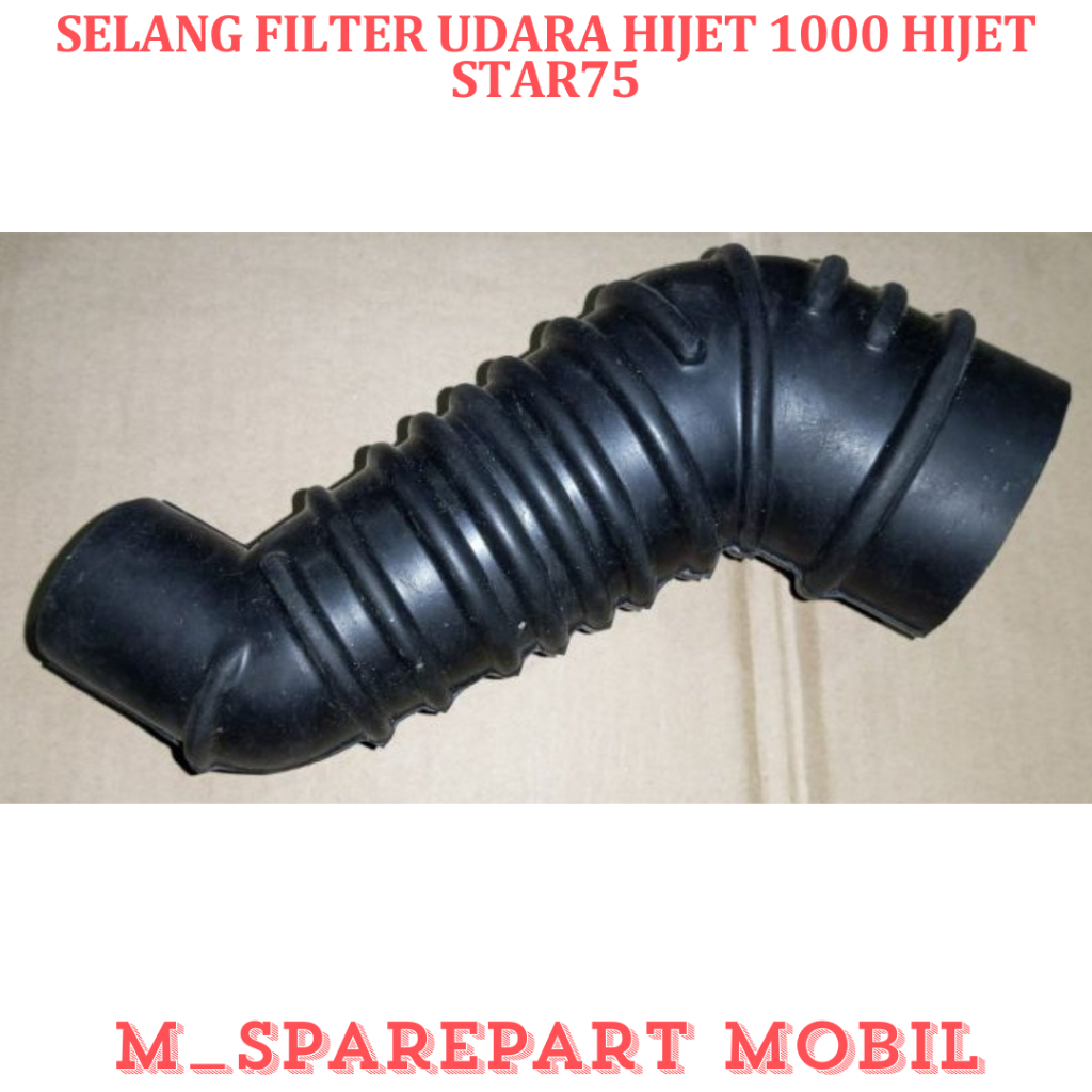 SPAREPART MOBIL PREMIUM Selang Hawa Filter Udara Carbu S-75 Hijet 1000