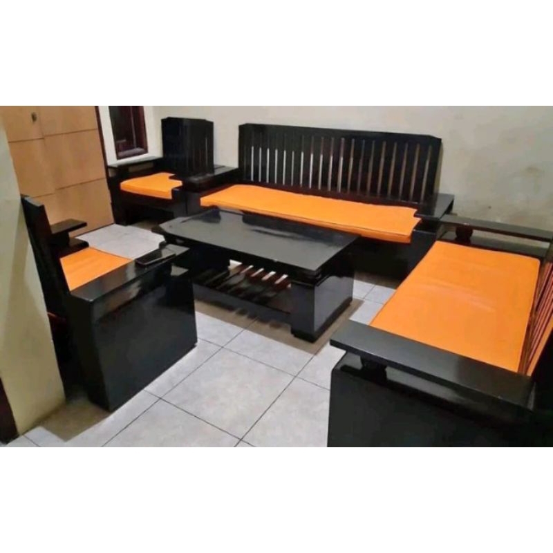 kursi tamu bola jari jari//kursi tamu minimalis// kursi tamu jati