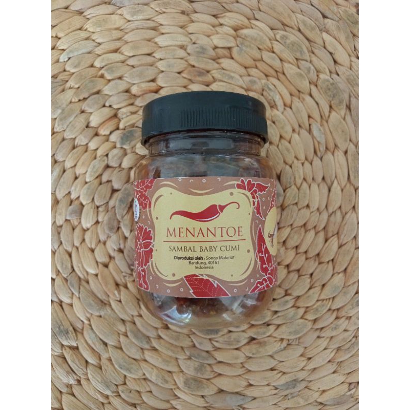 

Sambal Baby Cumi Menantoe - 170g