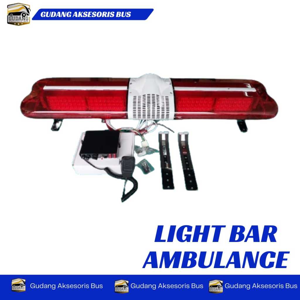 LIGHT BAR AMBULANCE/LAMPU POLISI/STROBO