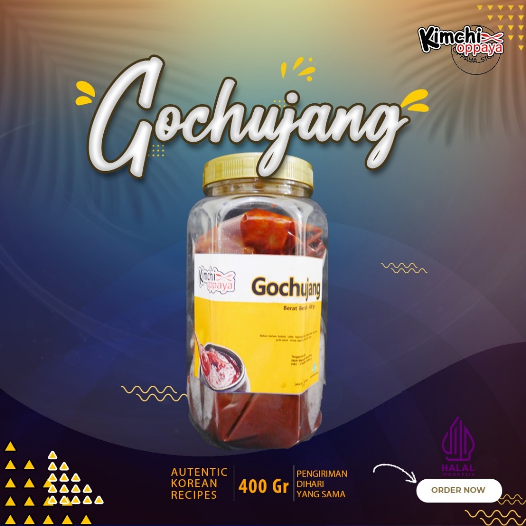 

Gochujang Halal 400 Gram Home Made By Kimchioppaya