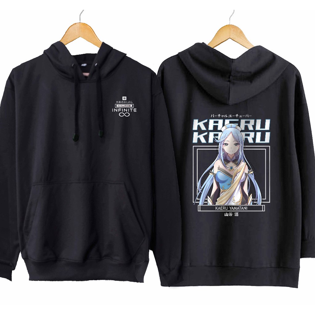 Jaket hoodie jumper infinite vtuber KAERU YAMATANI - VTUBER LEGEND material cotton fleece