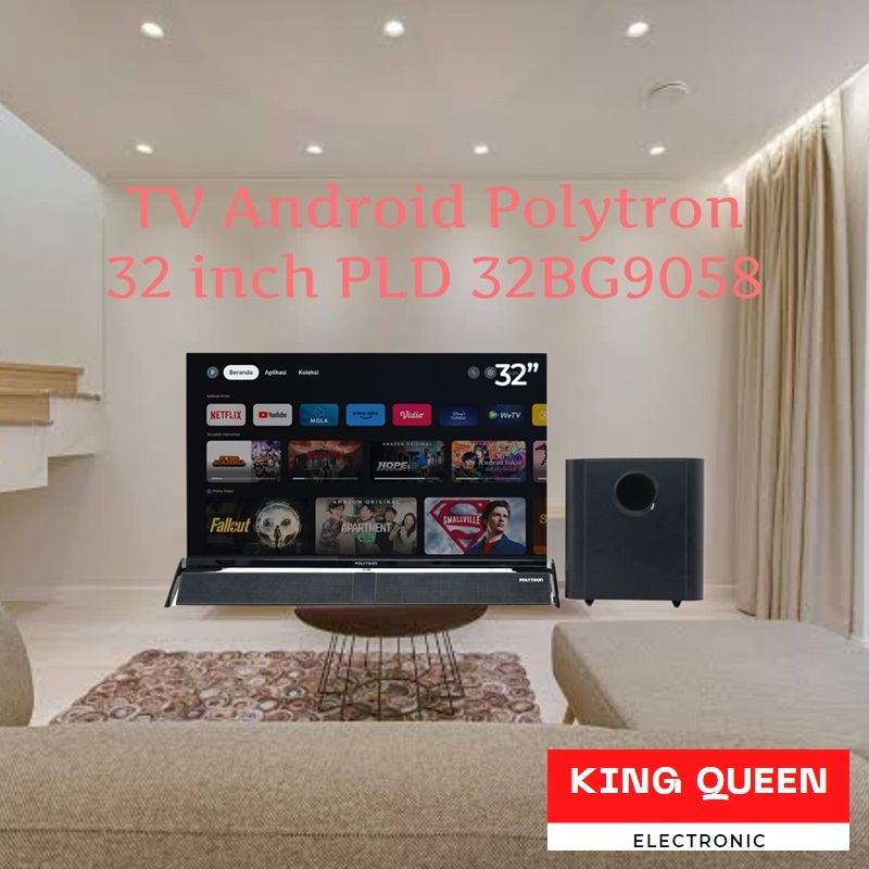 POLYTRON Smart Cinemax Google TV 32 inch PLD 32BG9058
