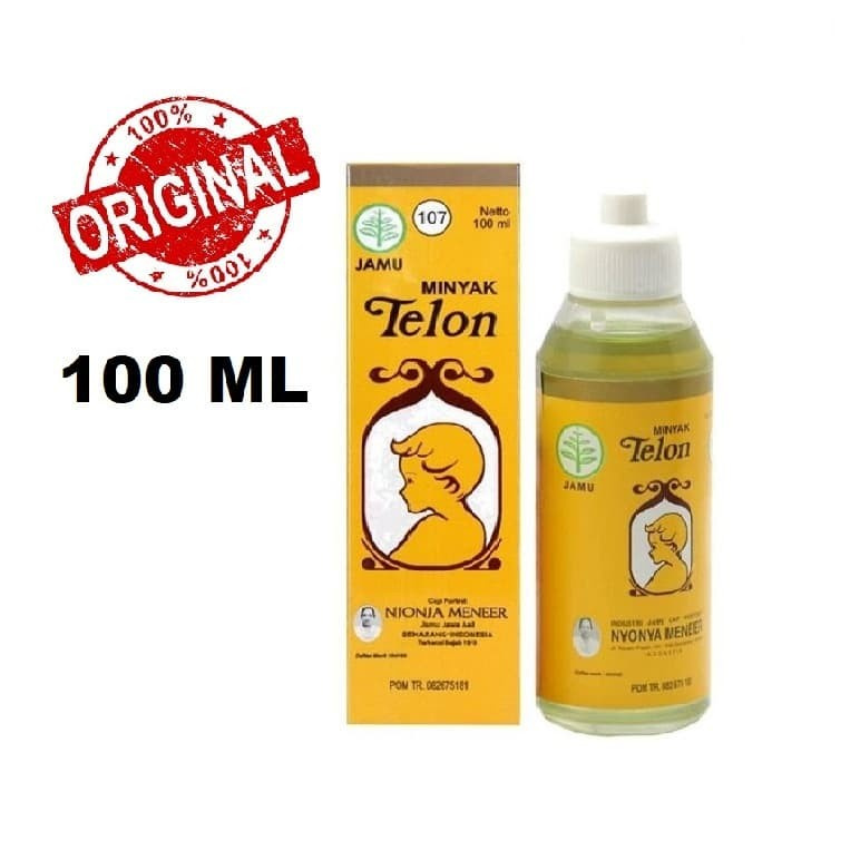 JMK - Minyak Telon / JMK Minyak Telon / Minyak Telon - 100ml /Telon Original Warisan Nyonya Meneer