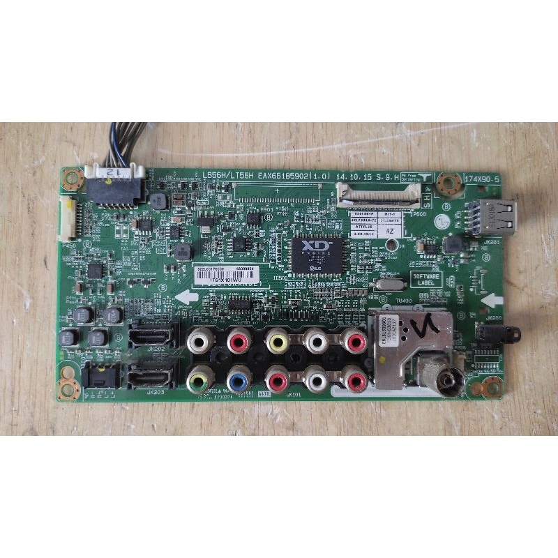 Mainboard tv led LG 42LF550A