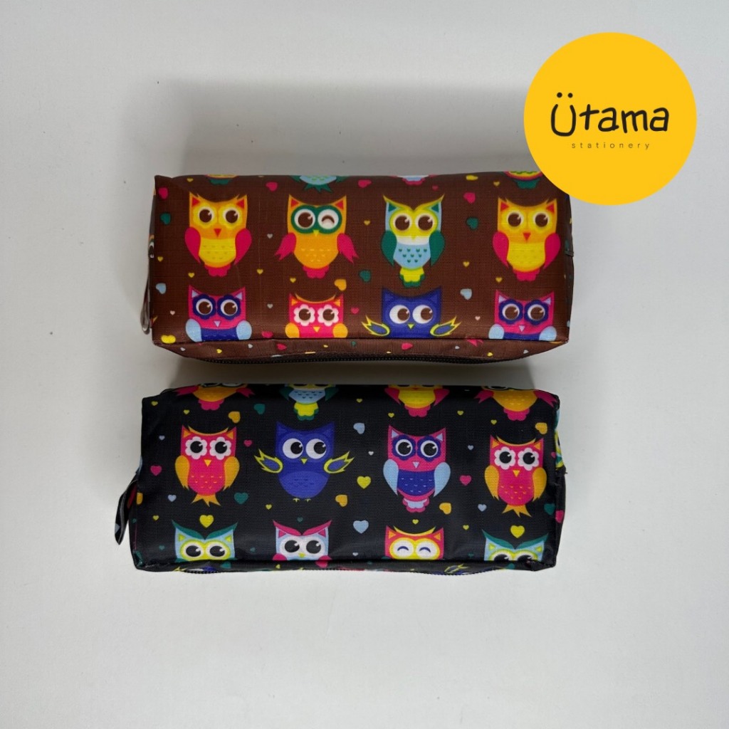 

Tempat Pensil Kain Resleting Motif Burung Hantu Linko PC-116 / Kotak Pensil / Pencil Case