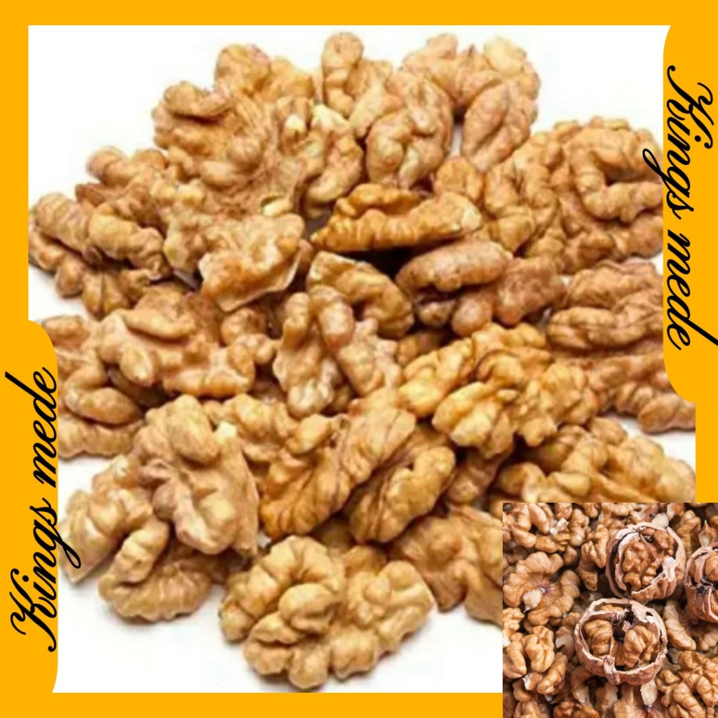 

Roasted Walnut 500 gram(1/2kg)/Kacang Walnut / Kacang Walnut Roasted/Kacang Kenari Susu NaturaL