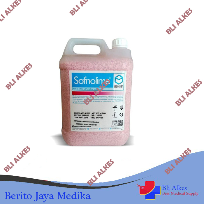 

Sofnolime Sodalime Sofno Lime Soda Lime Sofnolime 5 liter