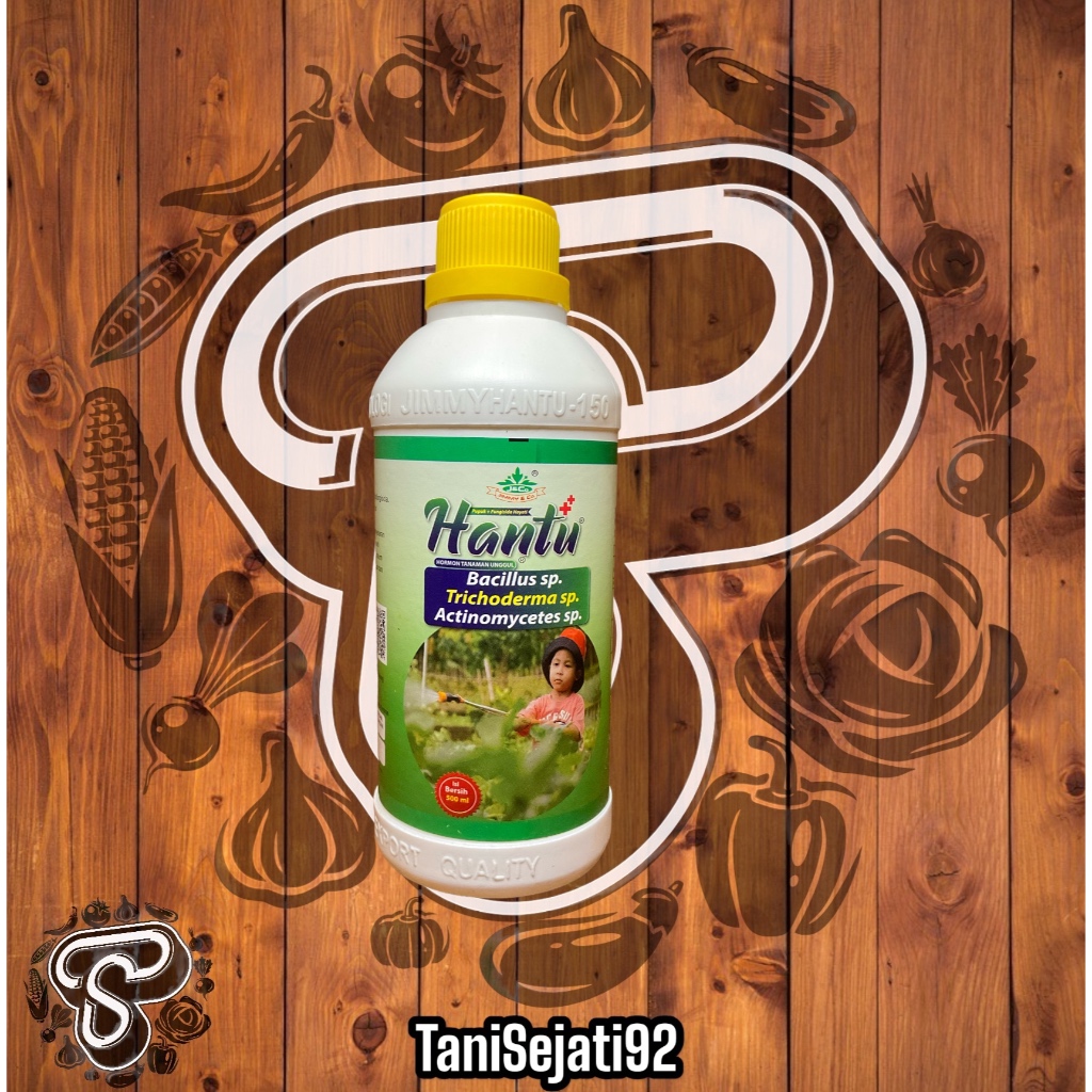 PUPUK + FUNGISIDA HAYATI JIMMY HANTU TRICODERMA CAIR 500ML