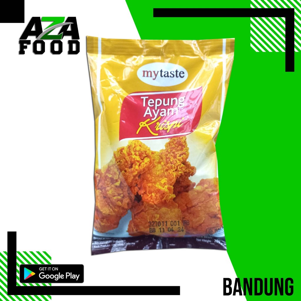 

My Taste Tepung Ayam Krispi 70 gram x 10 (1 Renceng)