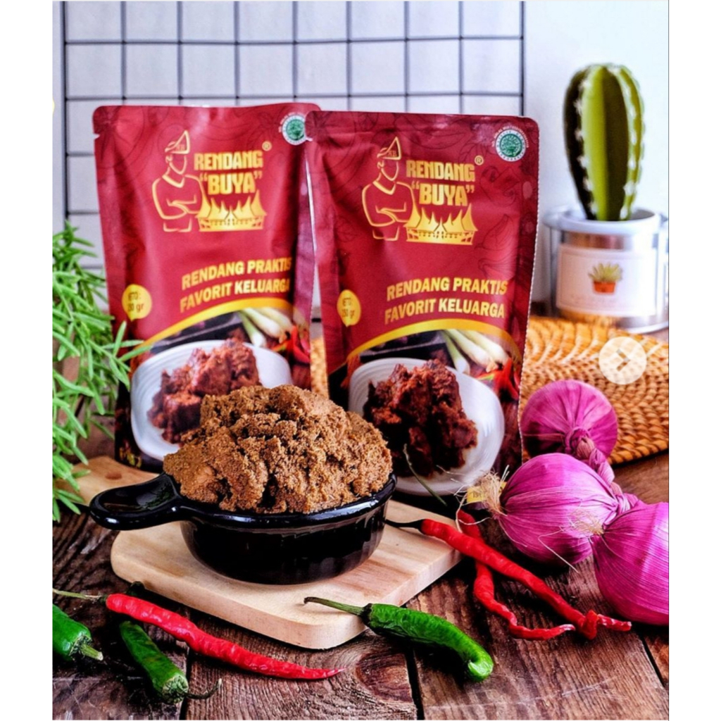 

Rendang Buya - Rendang Daging Premium 250 gram isi 6-7 Slice