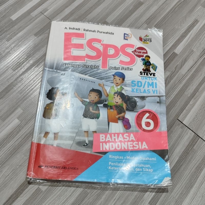 buku bekas esps b, indonesia kelas 6