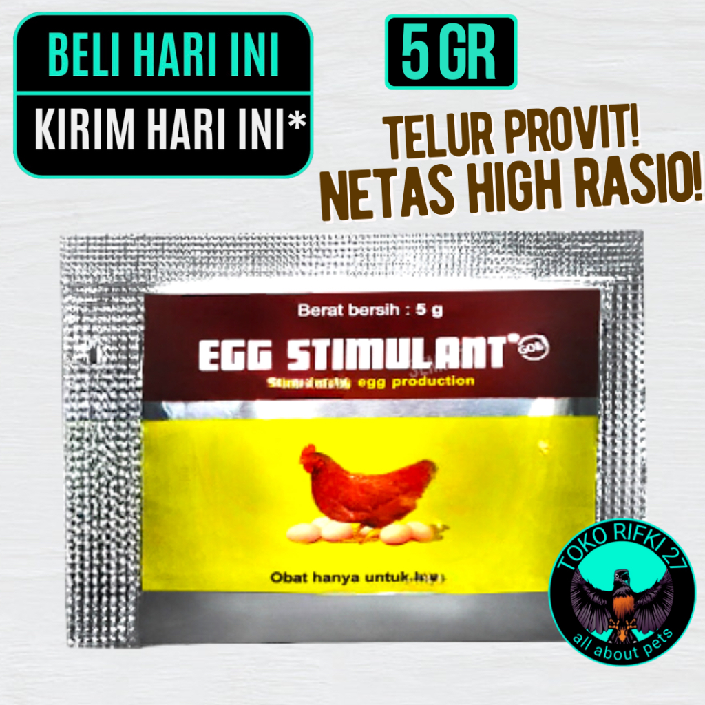 ￼Egg Stimulant Medion 5gr Vitamin Obat Ternak Ayam Suplemen Peningkat Produksi Telur Ayam Induk Indu