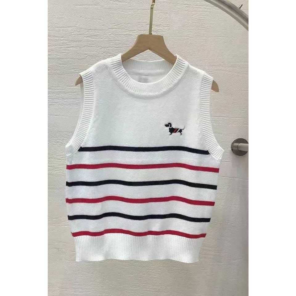 Vest rajut wanita |Rompi rajut wanita korean style tanpa lengan