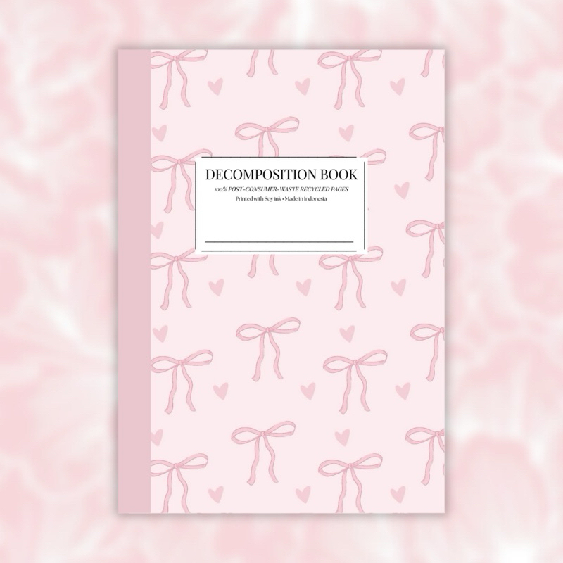 

La Lavishly | Coquette Bow Decomposition Book