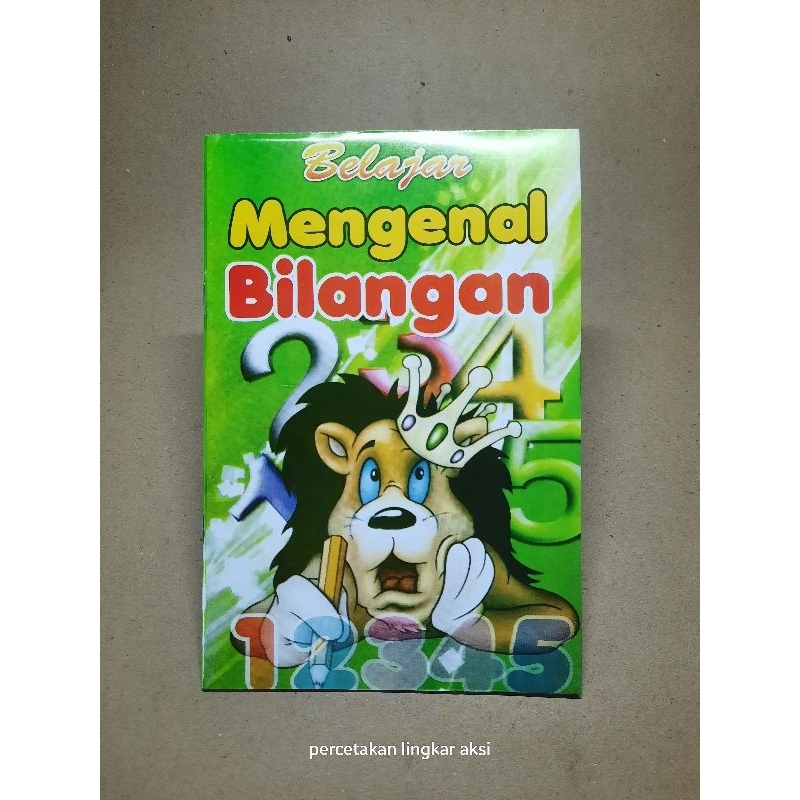 

buku belajar mengenal bilangan/ buku tk / buku sekolah