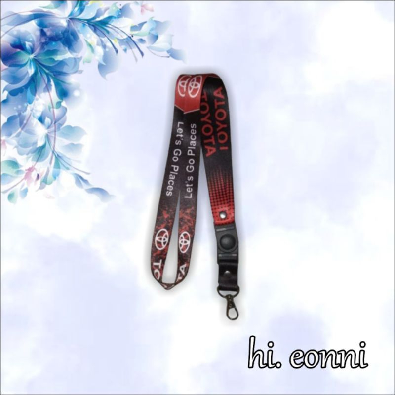 

Tali id card TOYOTAA / tali lanyard TOYOTA (READY STOCK) MURAH !!!!