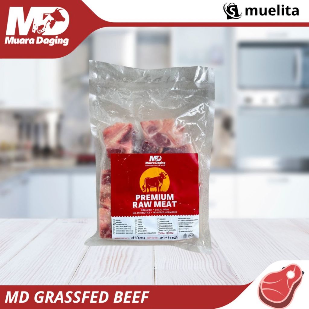 

MD GRASS-FED BEEF Daging Buntut Sapi