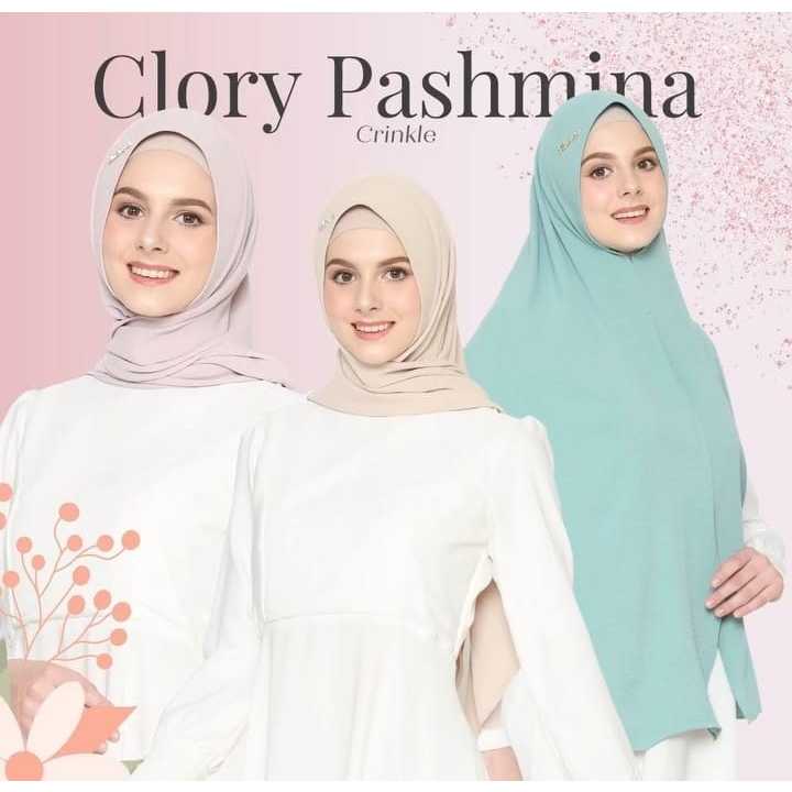 Jilbab Pasmina Instan Clory Hijab Panjang Jersey Korea By ValenshaQueen