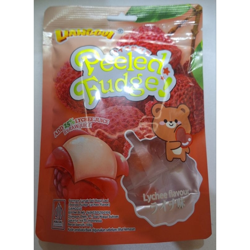 

PEELED FUDGE LYCHEE JUICE 108GR