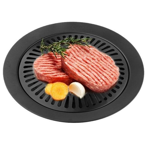 Ay00 ( CLS ) Alat Pemanggang Daging Ala Korea/Ultra Grill Pan 32cm/Panggangan Korean BBQ Plate