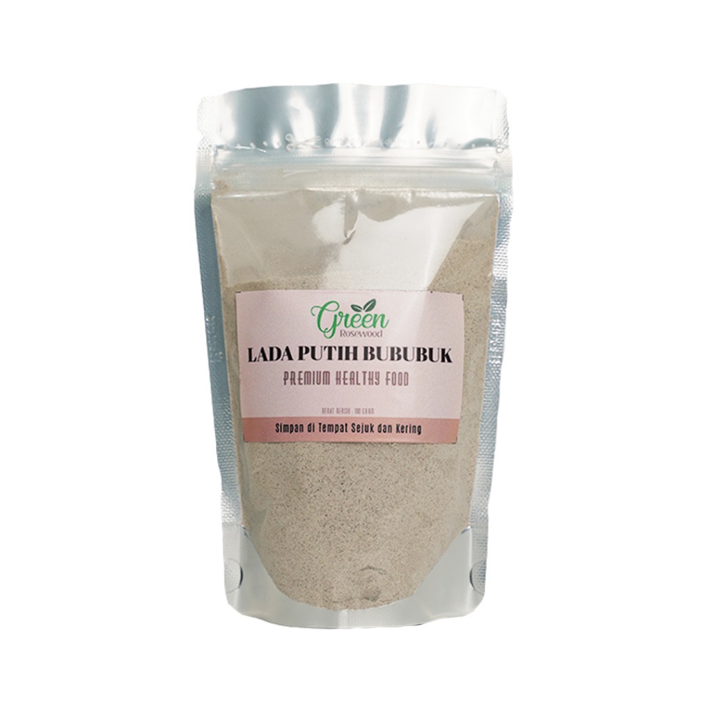 [MURNI TANPA CAMPURAN] LADA PUTIH BUBUK/MERICA BUBUK ASLI 100 GRAM