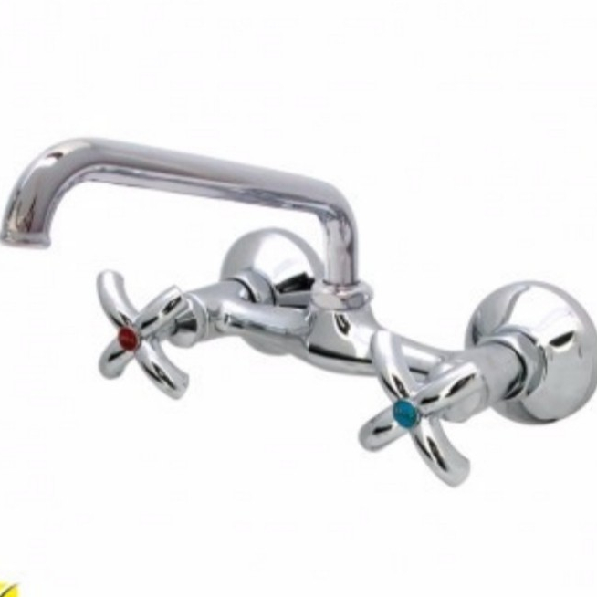 KRAN SINK SAN-EI MIXER K 35 P / KRAN CUCI PIRING SAN EI PANAS DINGIN